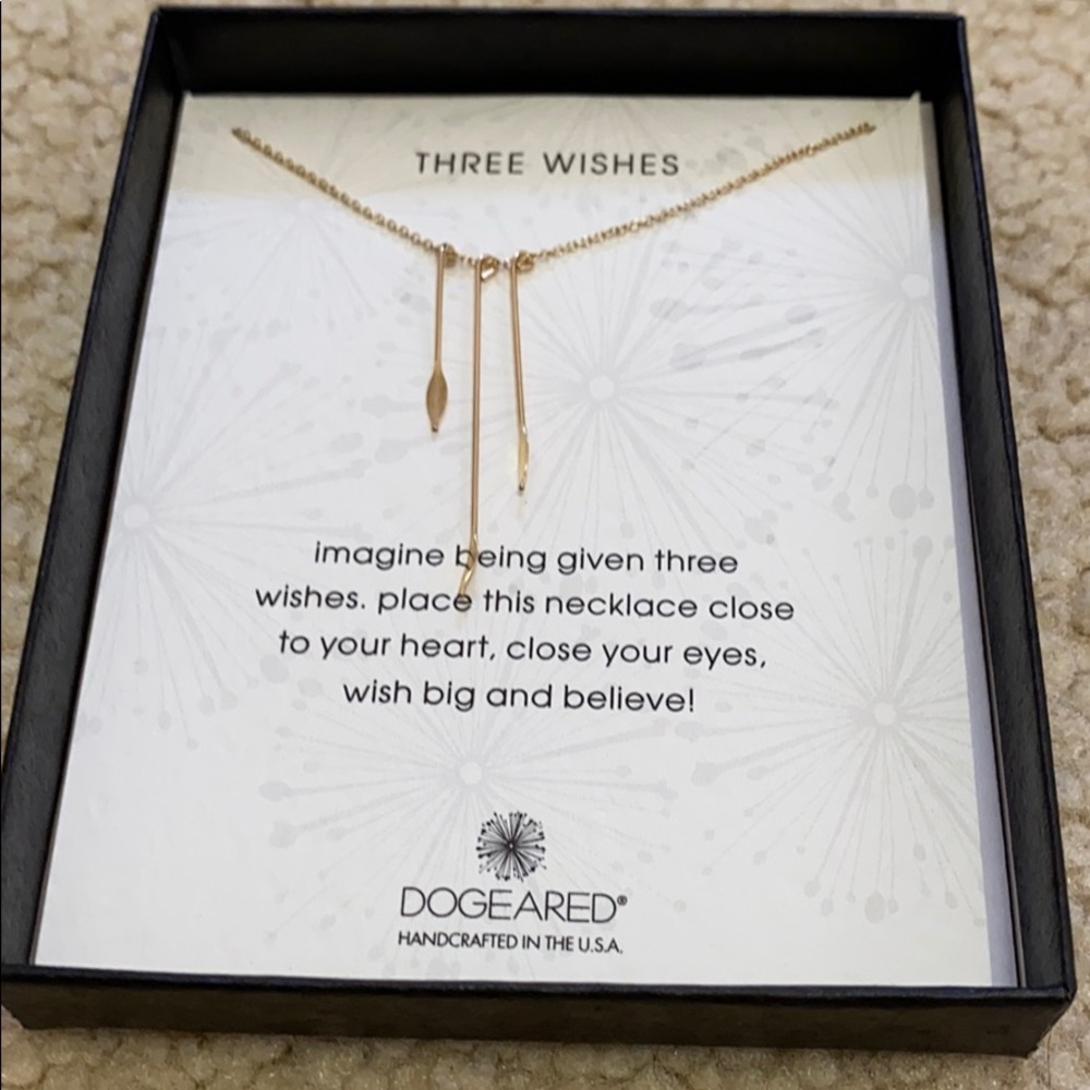 Brand new dogeared necklace